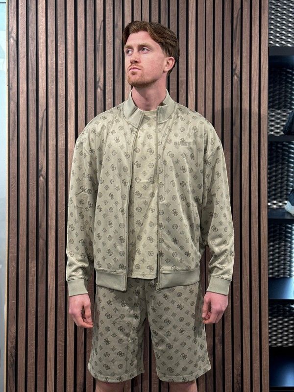 Guess Active - Ovidio Full Zip Sweatshirt - Grijs