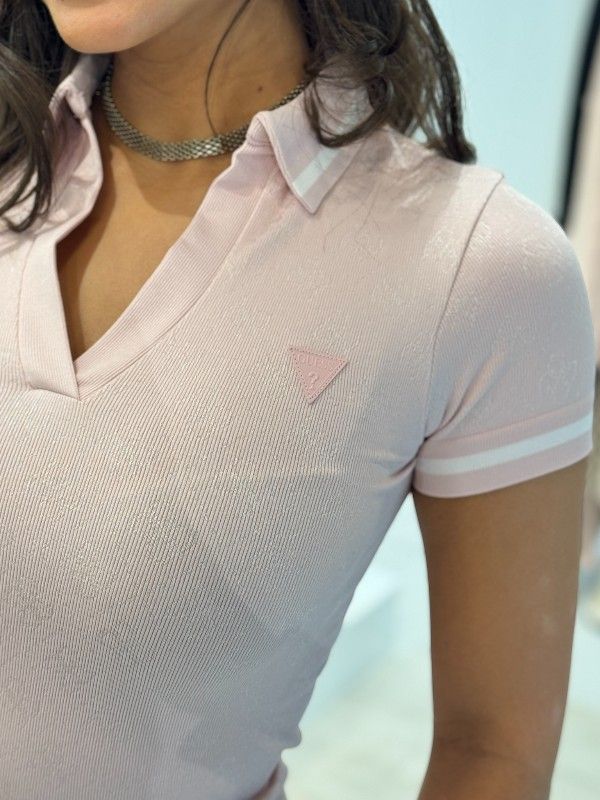 Guess Active - Pepi 4G Seamless Dress - Roze