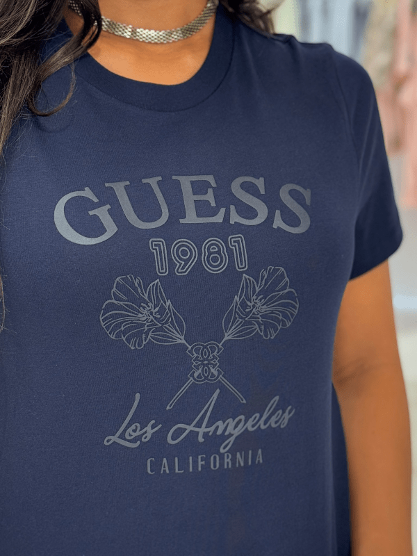 Guess Active - Phoebe Ss T-shirt - Blauw