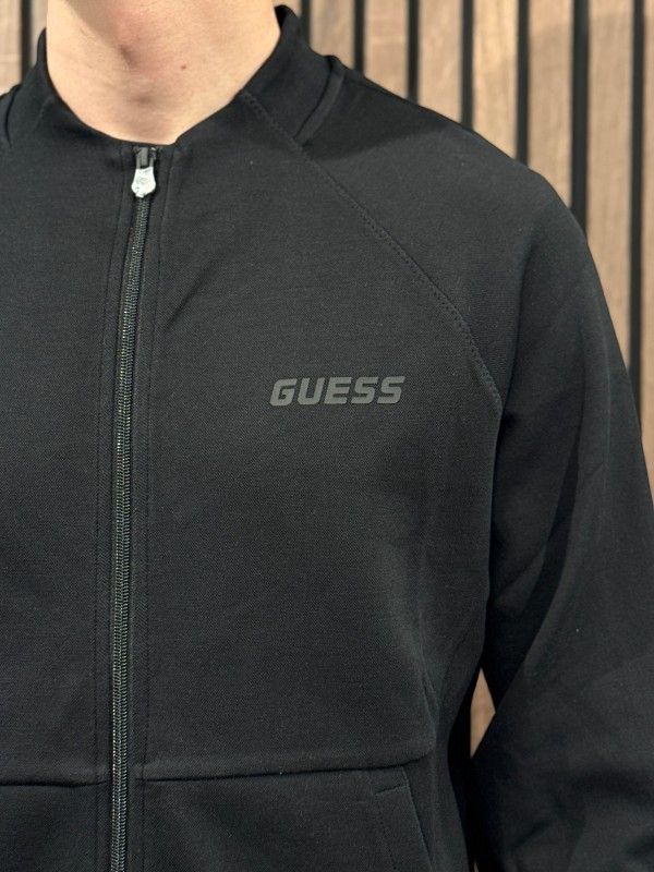 Guess Active - Romolo Full Zip Sweatshirt - Zwart