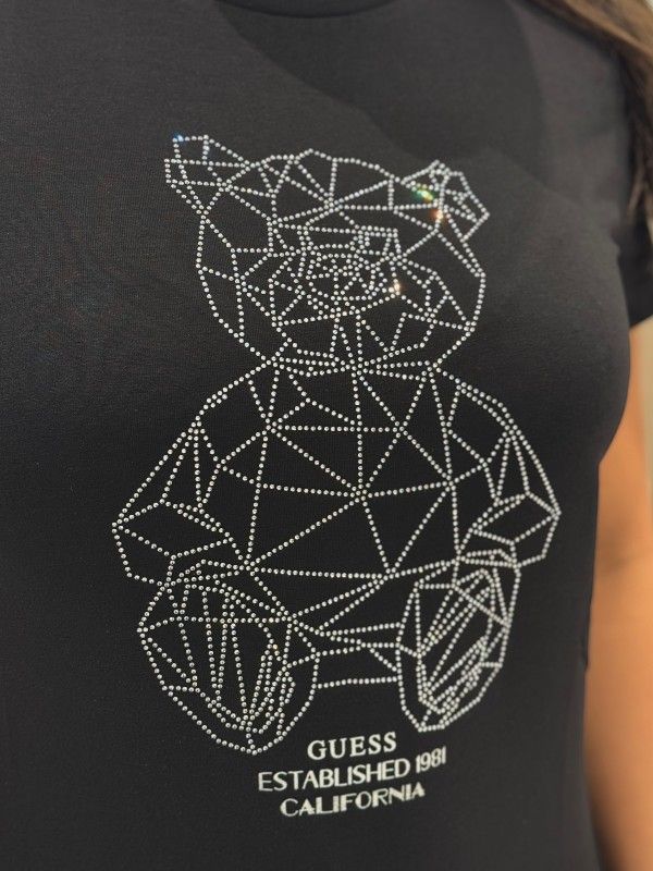 Guess Active - Romy Ss Cn T-shirt - Zwart