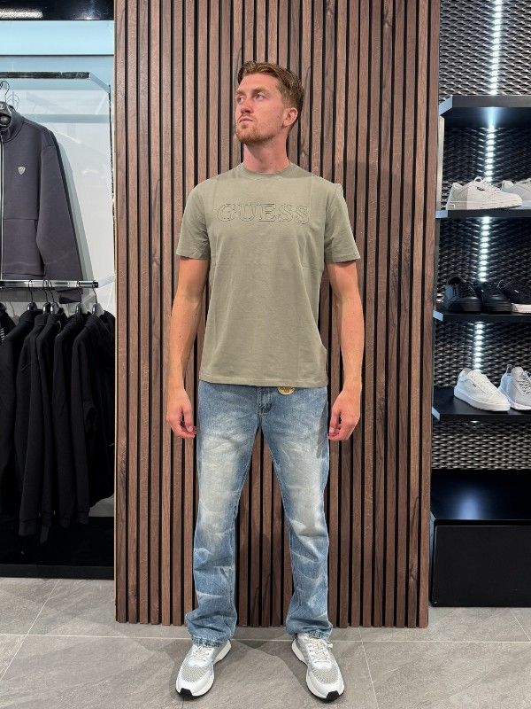 Guess Active - Ss Alphy T-shirt - Groen