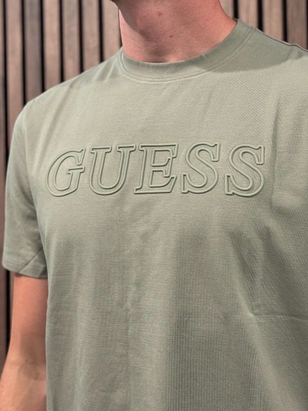 Guess Active - Ss Alphy T-shirt - Groen