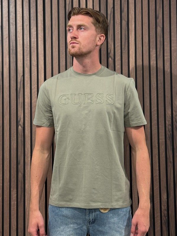 Guess Active - Ss Alphy T-shirt - Groen