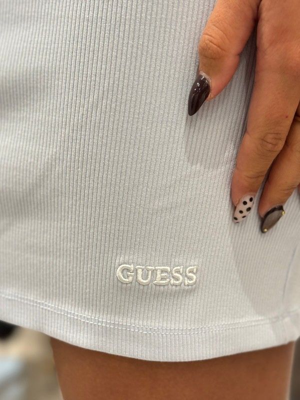 Guess Active - Stella Rib Short Dress - Blauw