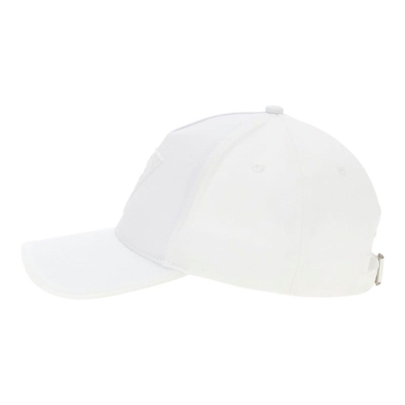 Guess Active - Triangle Logo Embossed Cap - Wit