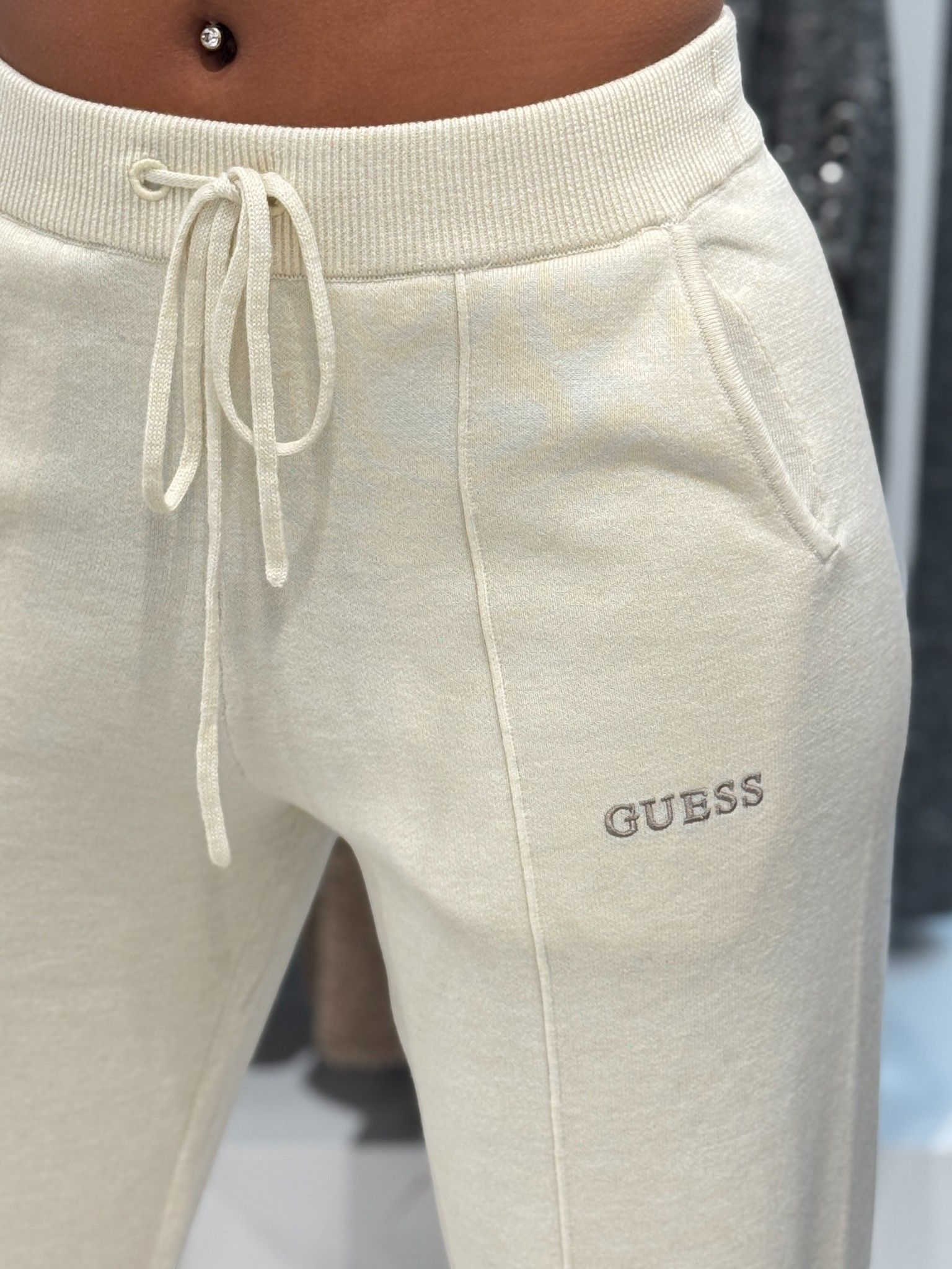 Guess Active - Ursula Pants Swtr - Wit