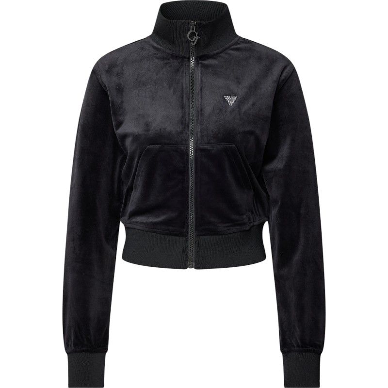 Guess Active - Couture Full Zip Sweatshirt - Zwart