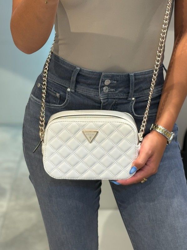 Guess - Adelasia Camera Crossbody - Wit