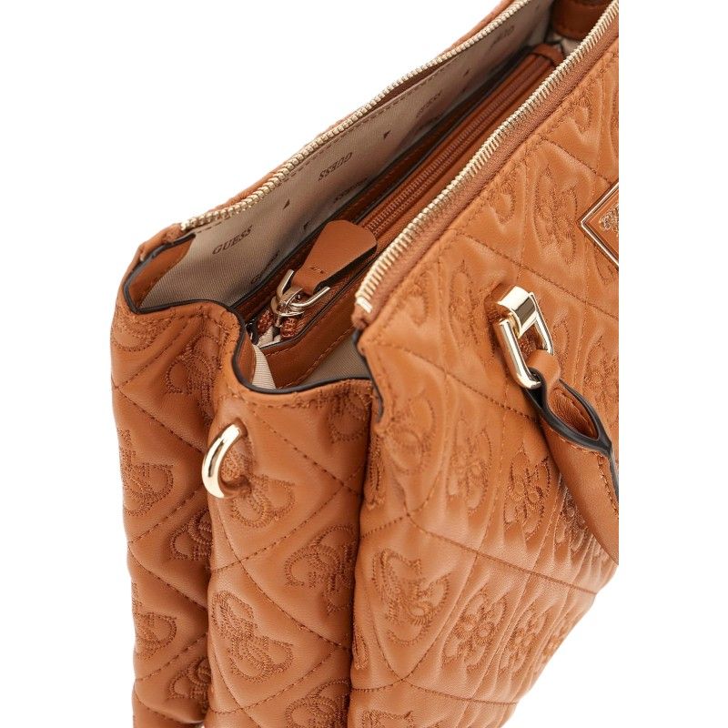 Guess - Adelasia Multi Comp Satchel - Bruin