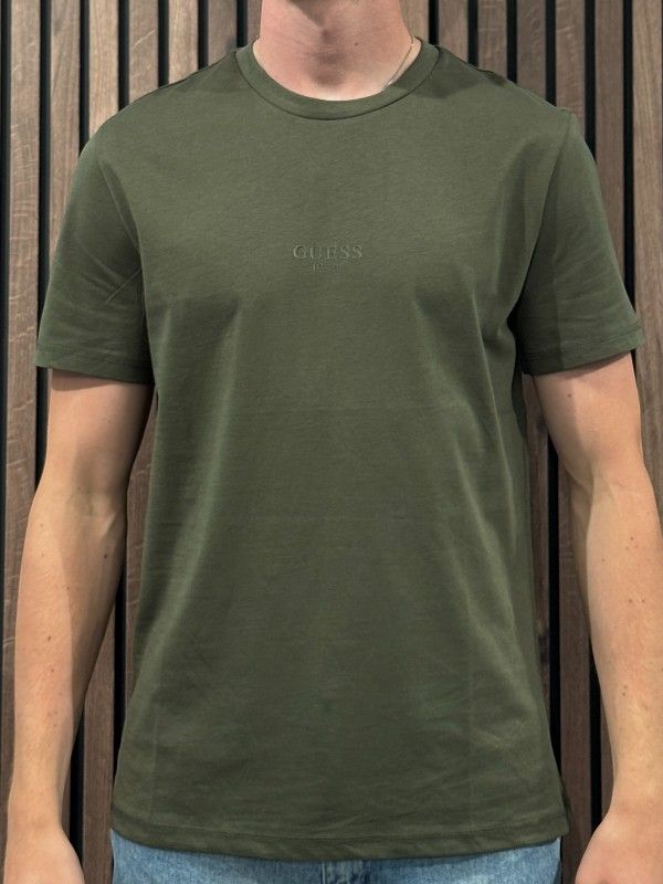 Guess - Aidy Cn Ss Tee - Groen