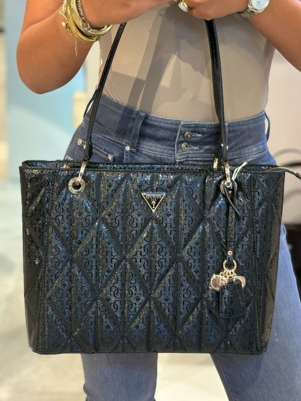 Guess - Aldina Noel Tote - Zwart