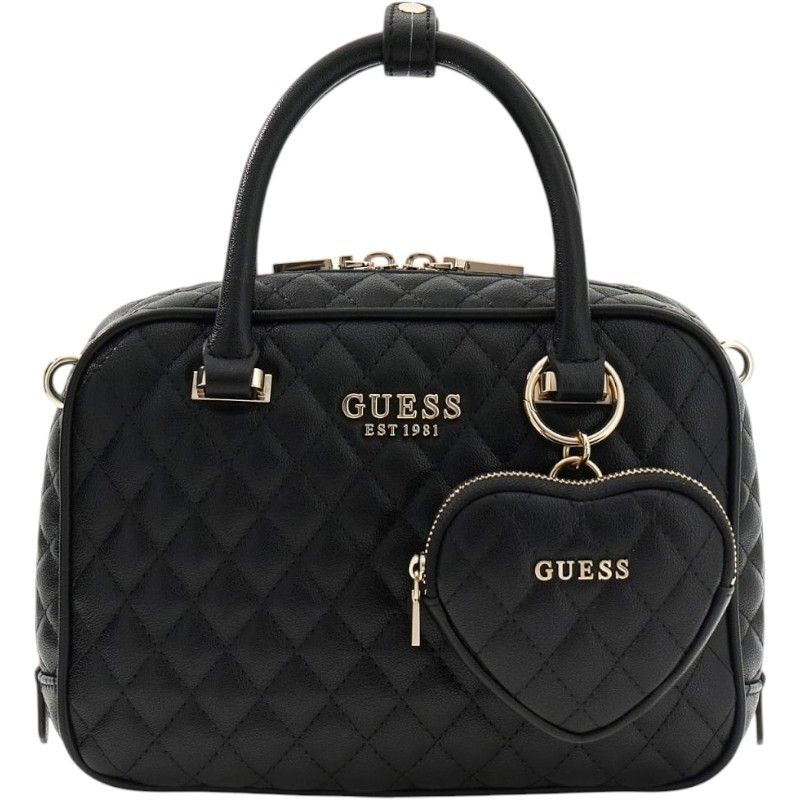 Guess - Atabey Box Satchel - Zwart