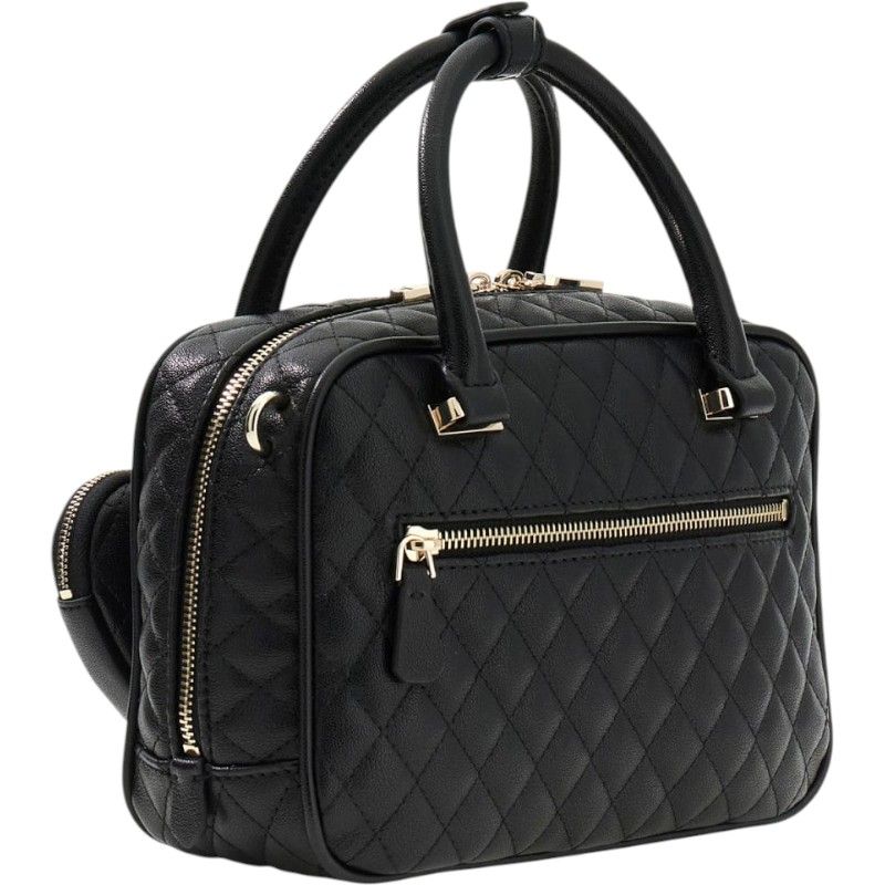 Guess - Atabey Box Satchel - Zwart
