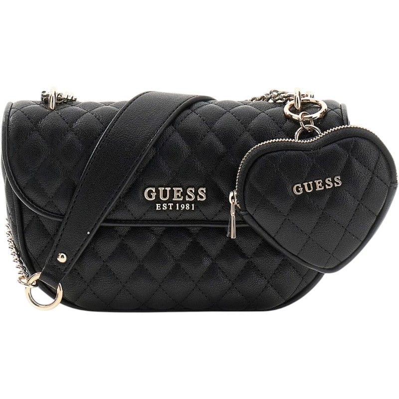 Guess - Atabey Convertible Xbody Flap - Zwart