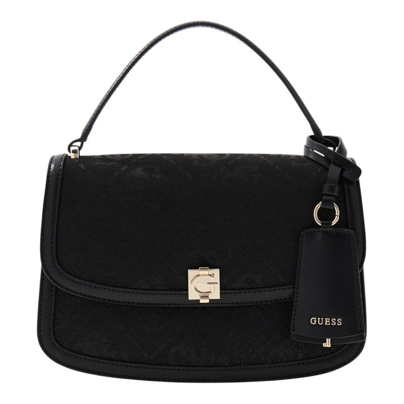 Guess - Audrey Logo Cnvrtbl Xbdy Flap - Zwart
