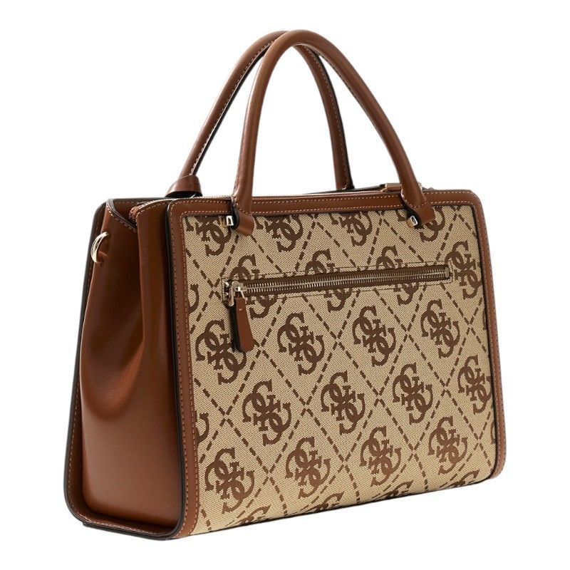 Guess - Audrey Logo Girlfriend Satchel - Bruin