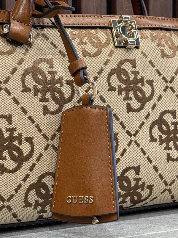 Guess - Audrey Logo Sml Gfrnd Satchel - Bruin