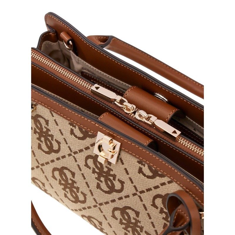 Guess - Audrey Logo Sml Gfrnd Satchel - Bruin
