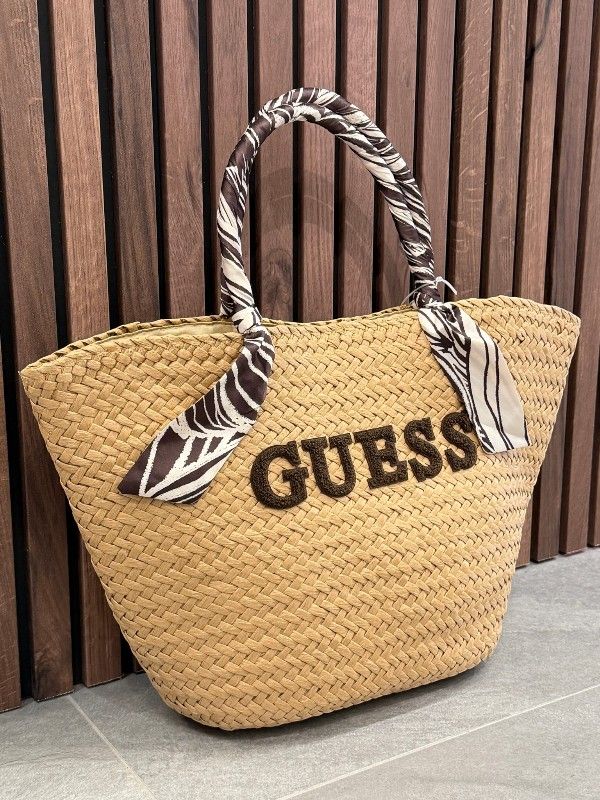 Guess - Beach Straw Bag - Beige