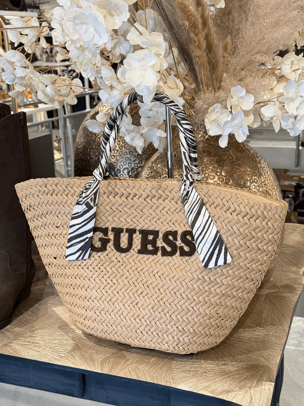 Guess - Beach Straw Bag - Beige