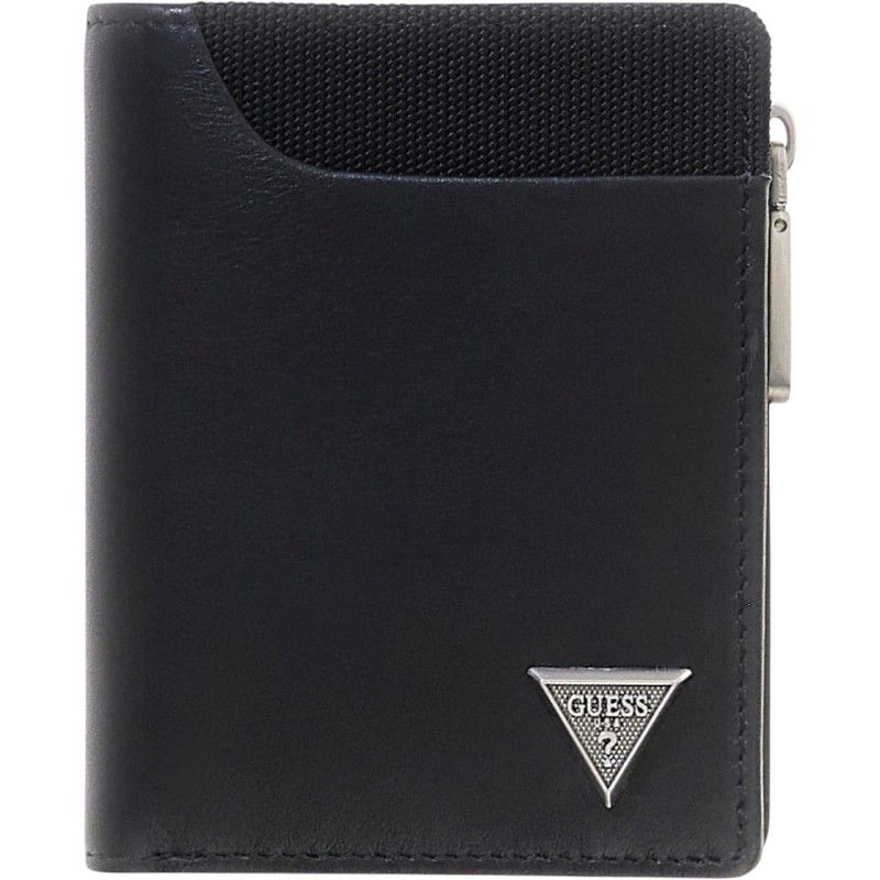 Guess - Berna Bifold Top Zip Double - Zwart