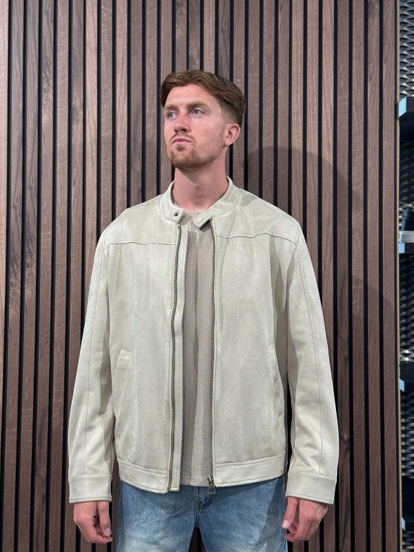 Guess - Biker Jacket - Beige