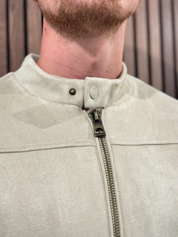 Guess - Biker Jacket - Beige
