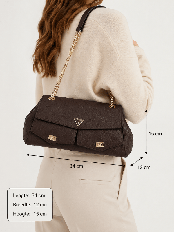 Guess - Blake Cnvrtbl Xbody Flap - Bruin
