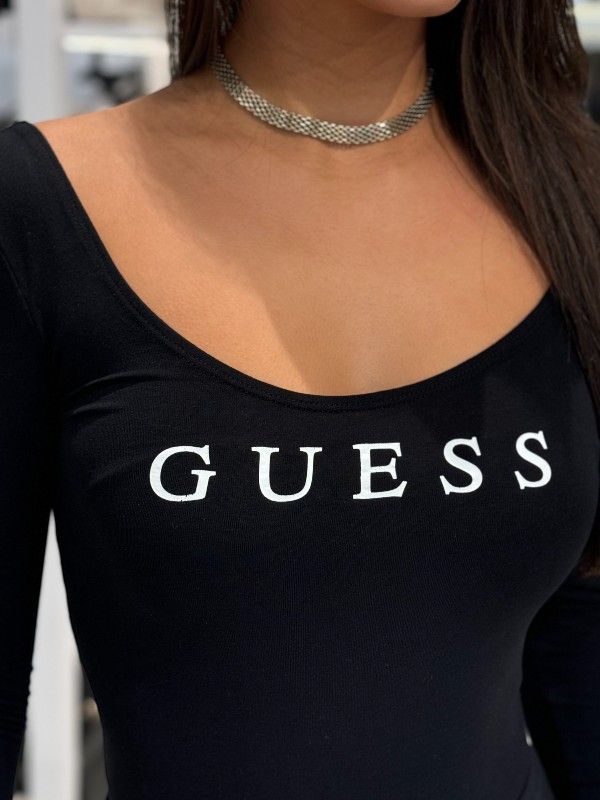 Guess - New Carrie Ls Body - Zwart