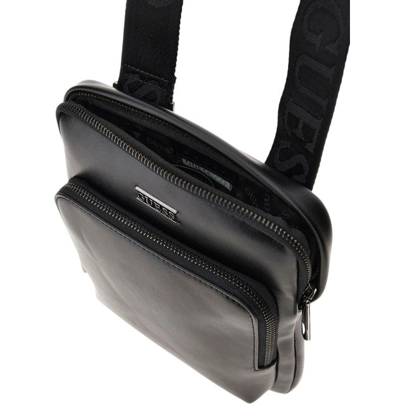 Guess - Boston Crossbody Flat - Zwart
