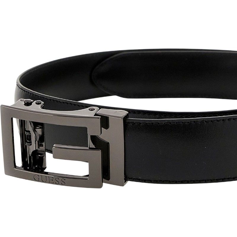 Guess - Boston Not Adj Belt - Zwart
