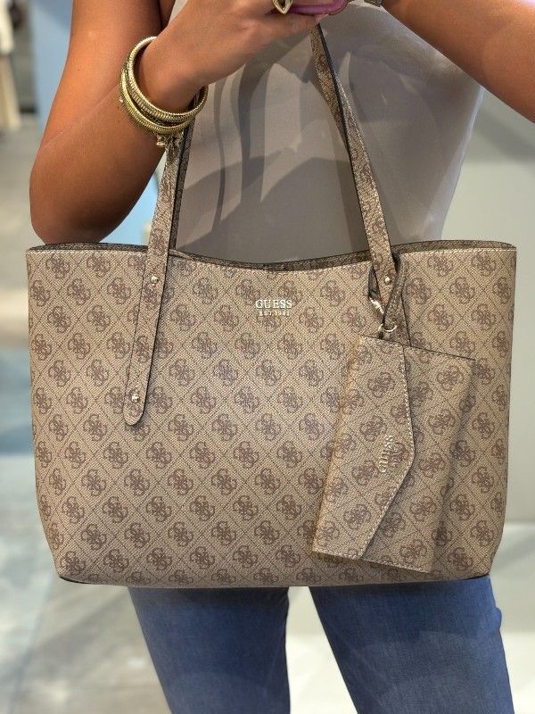 Guess - Brenton Tote - Beige