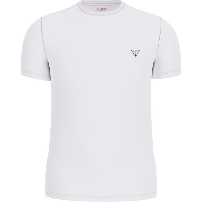 Guess - Caleb Hero Crew Neck S/S - Wit