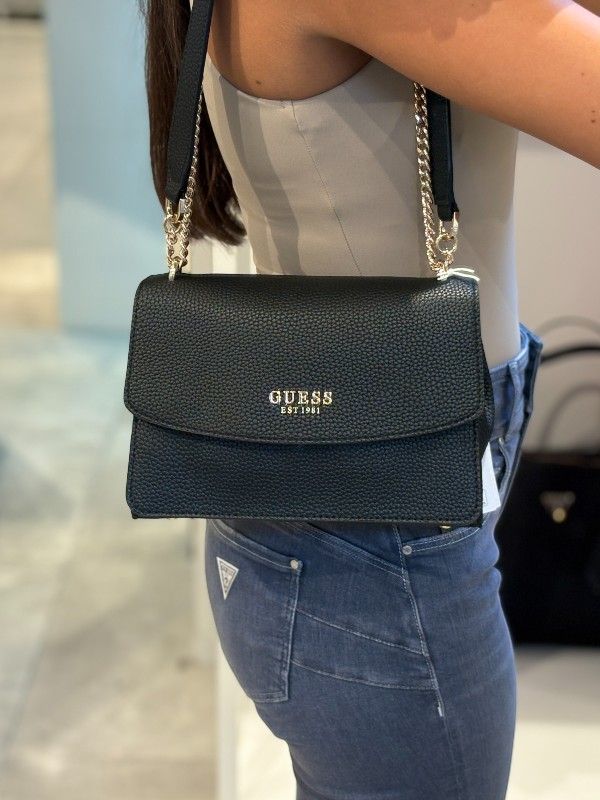 Guess - Calista Convertible Xbody Flap - Zwart