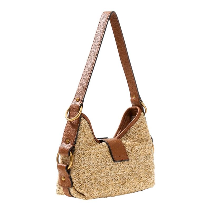 Guess - Camden Mini Shoulder Bag - Beige