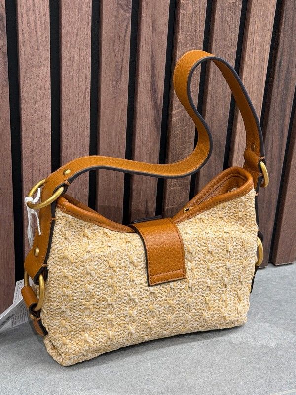 Guess - Camden Mini Shoulder Bag - Beige