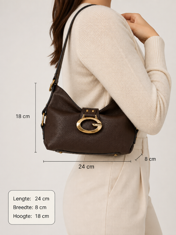 Guess - Camden Mini Shoulder Bag - Bruin