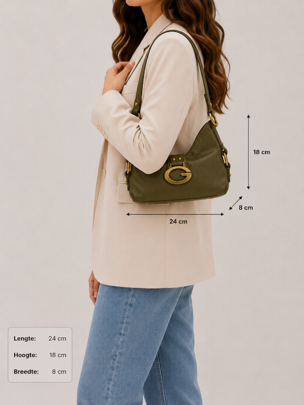 Guess - Camden Mini Shoulder Bag - Groen