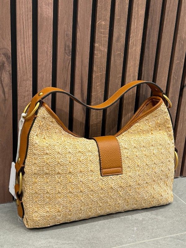 Guess - Camden Shoulder Bag - Beige