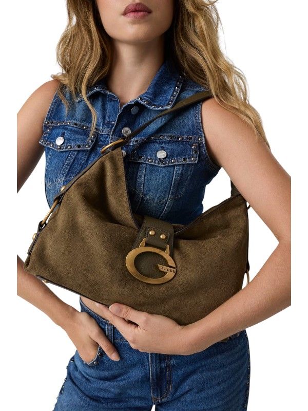 Guess - Camden Shoulder Bag - Groen