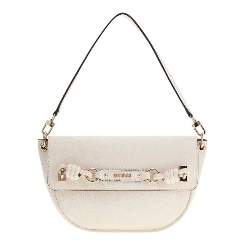 Guess - Camelia Flap Shoulder Bag - Wit