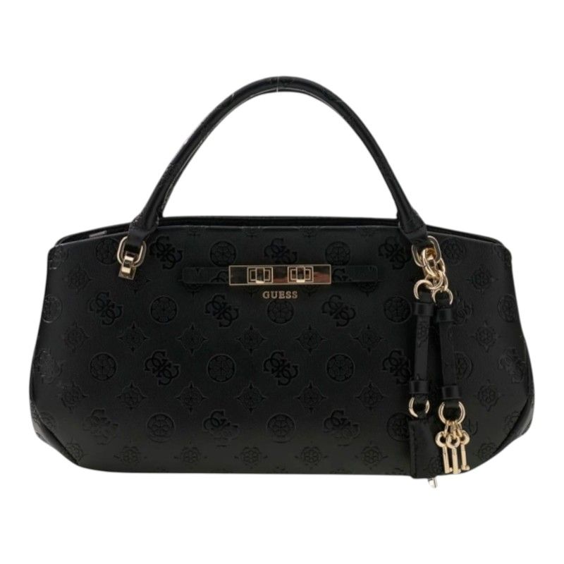 Guess - Carmella 3 Comp Satchel - Zwart
