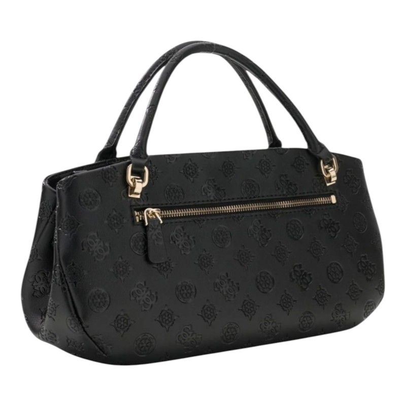 Guess - Carmella 3 Comp Satchel - Zwart
