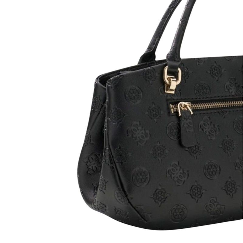 Guess - Carmella 3 Comp Satchel - Zwart