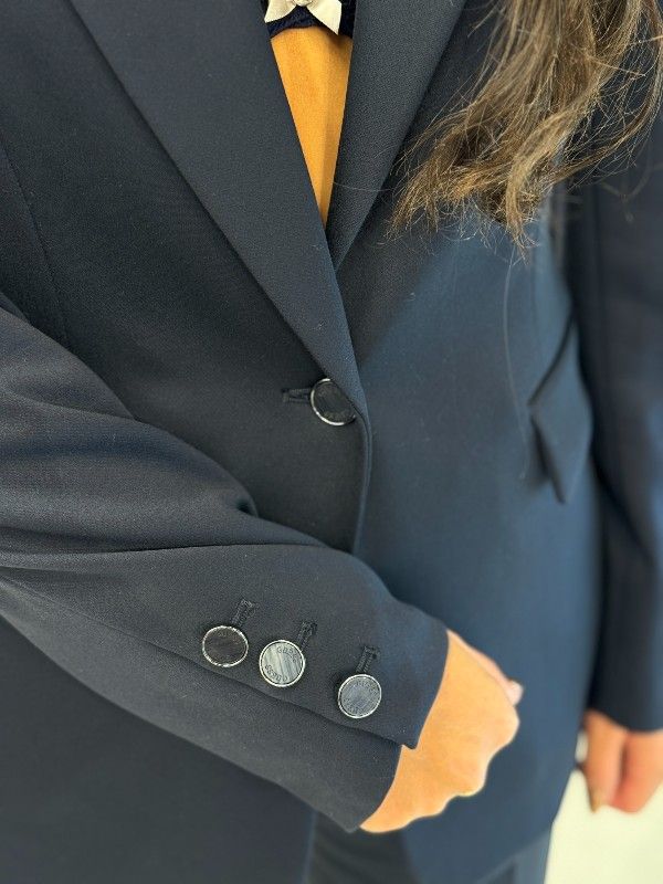 Guess - Chloe Single Breast Blazer - Blauw