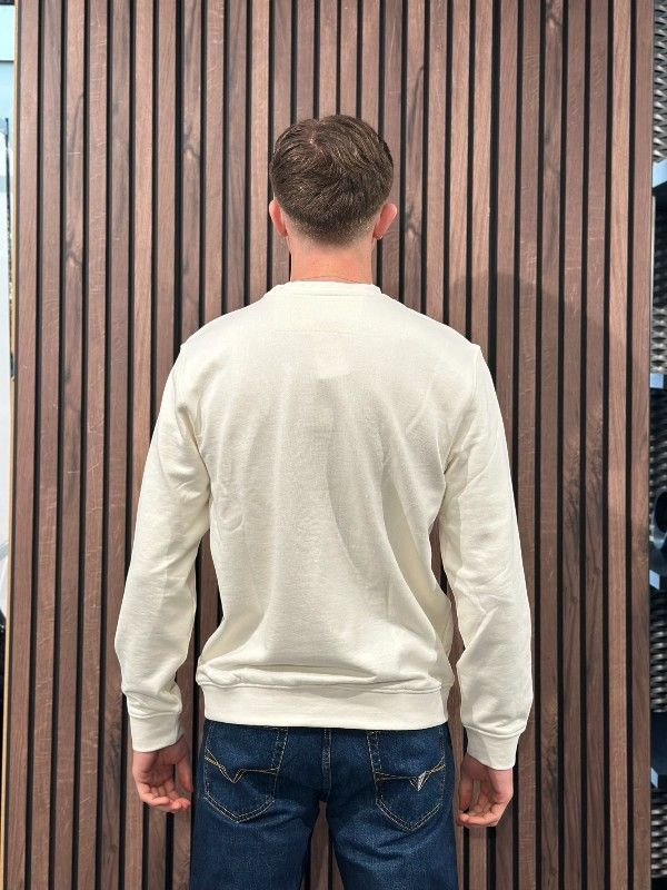 Guess - Cn Ls Basic Sweatshirt - Wit