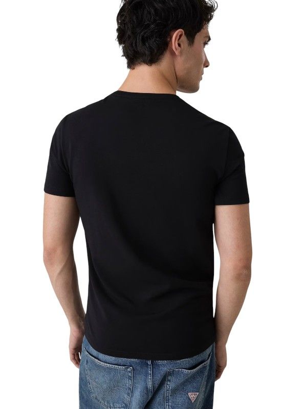 Guess - Cn Ss Core Extra Slim Tee - Zwart
