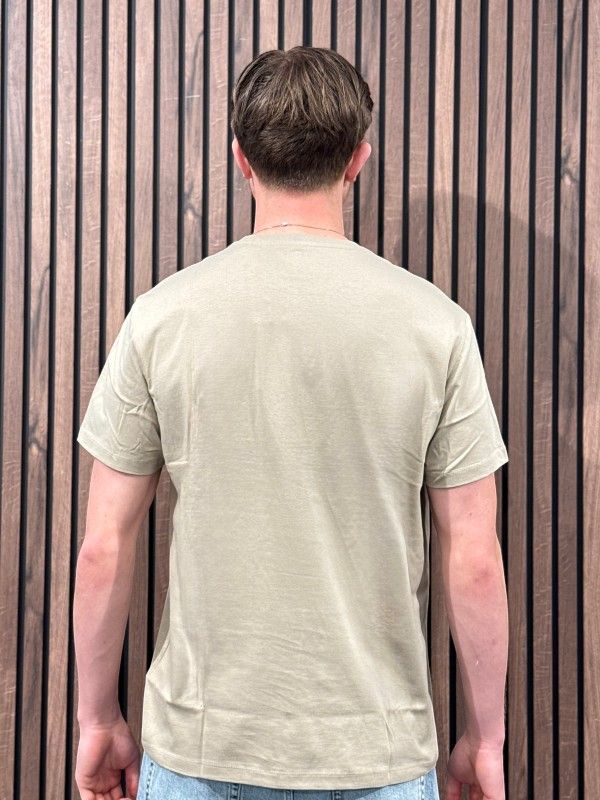 Guess - Cn Ss Patch Logo 4G Tee - Beige