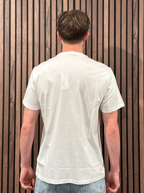 Guess - Cn Ss Patch Logo 4G Tee - Wit